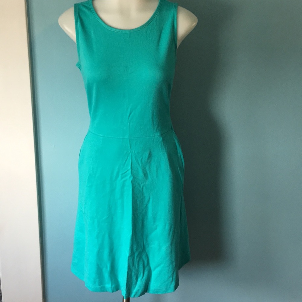 Cotton dress with pockets